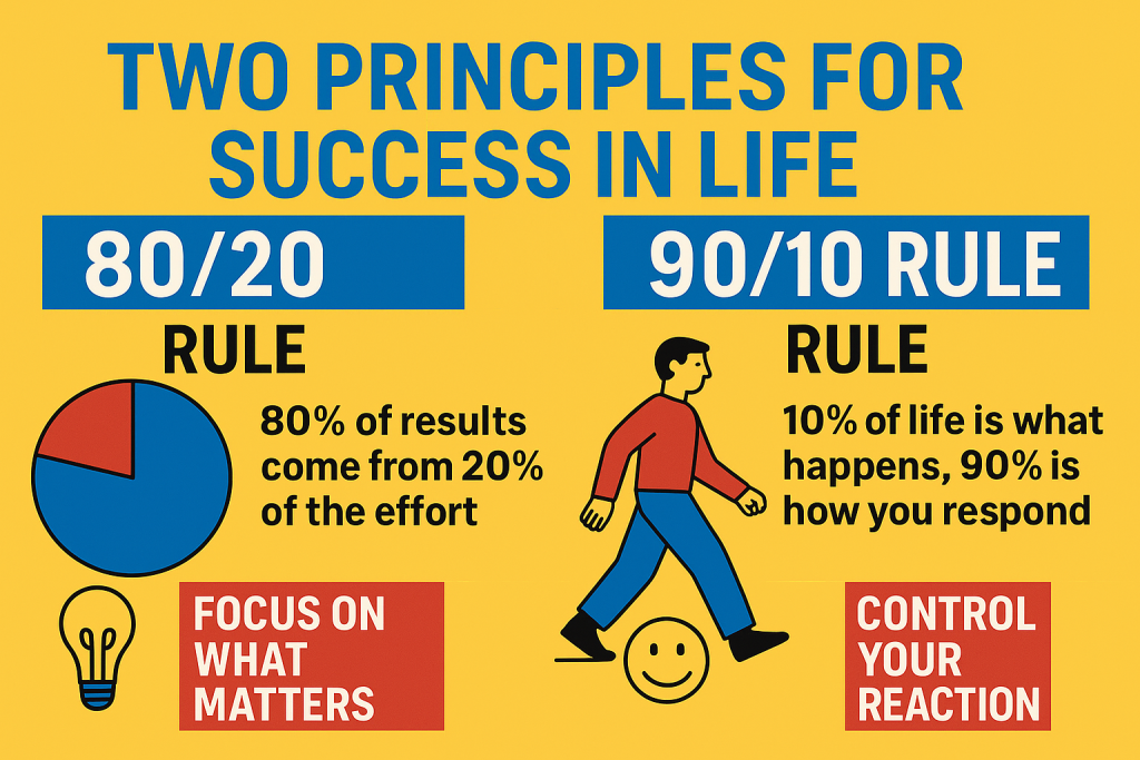The 80/20 and 90/10 Theories: Hidden Keys to Success in Life