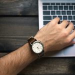 time, office, watch