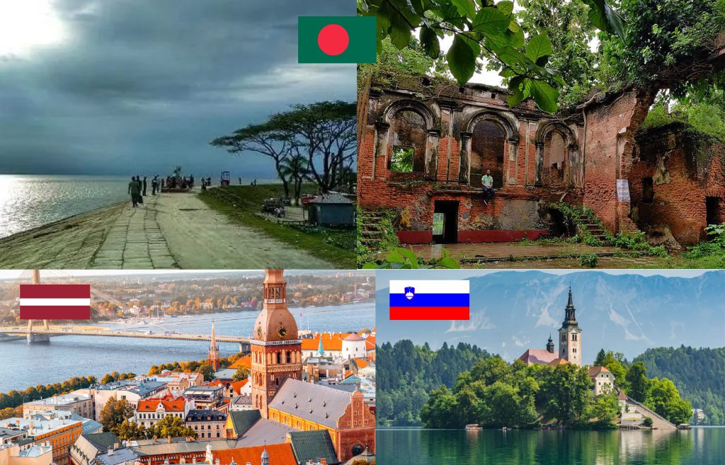 লক্ষ্মীপুর, লাটভিয়া ও স্লোভেনিয়া