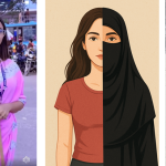 Borka, Modern, hijab, Neqab