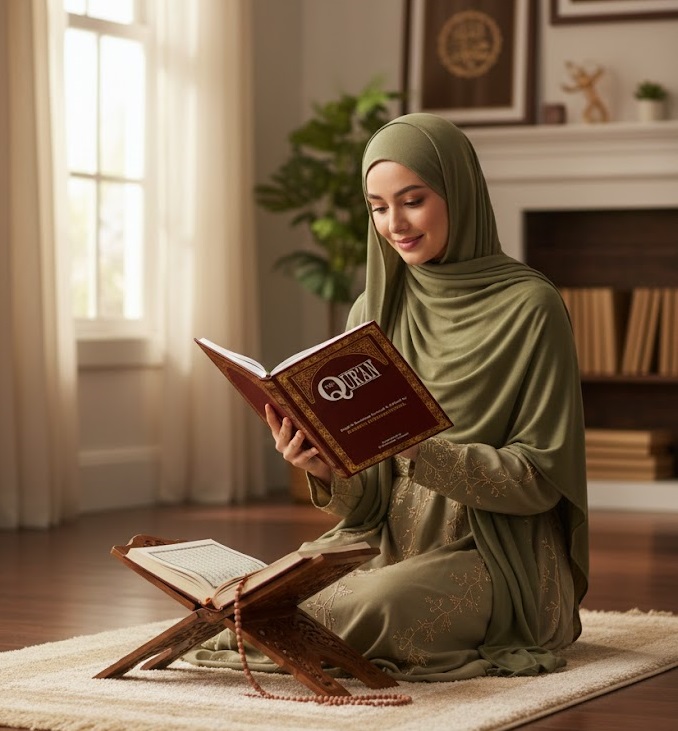 Read quran muslim female