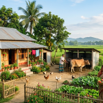 Village, Home, Khamar, Small home