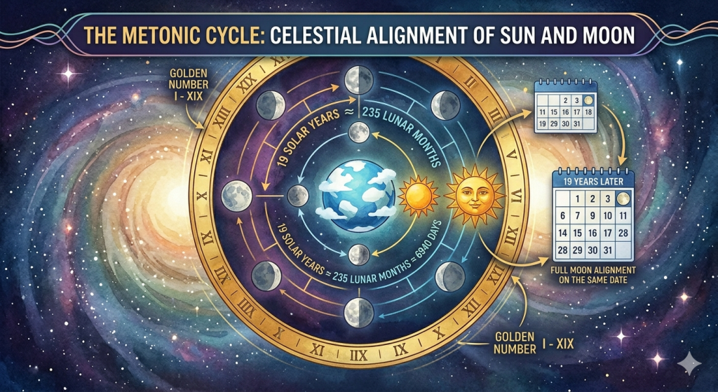 Metonic Cycle, মেটোনিক টক্র